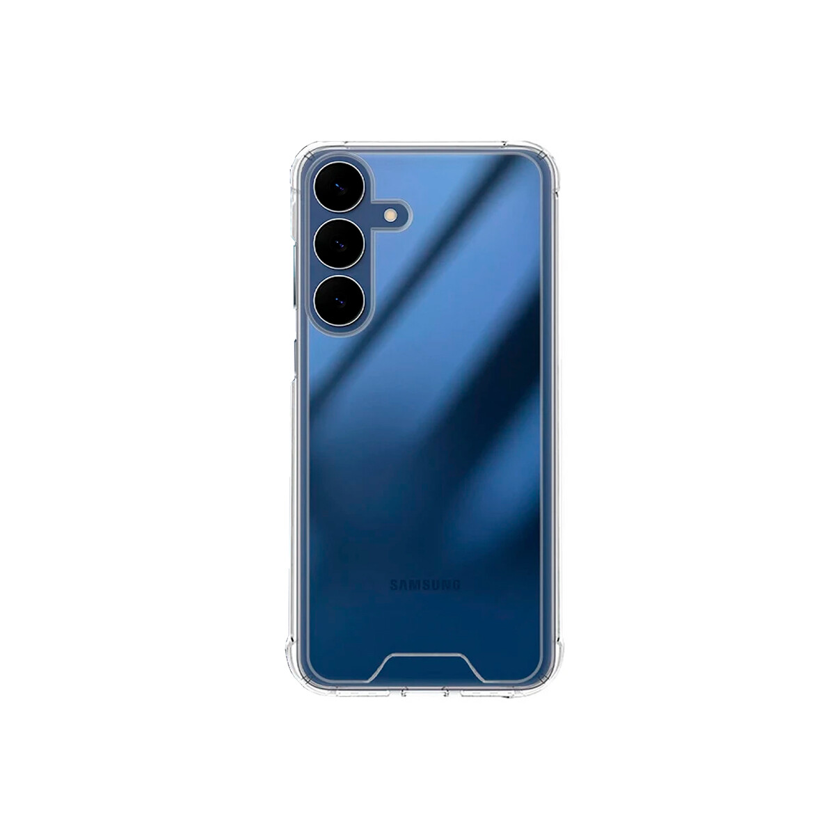 Protector rígido para Samsung S25 FE transparente 