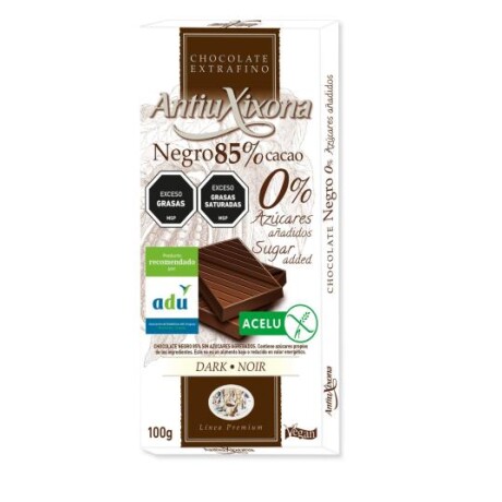 NAT-TABLETA NEGRO 85% ADU 100G NAT-TABLETA NEGRO 85% ADU 100G