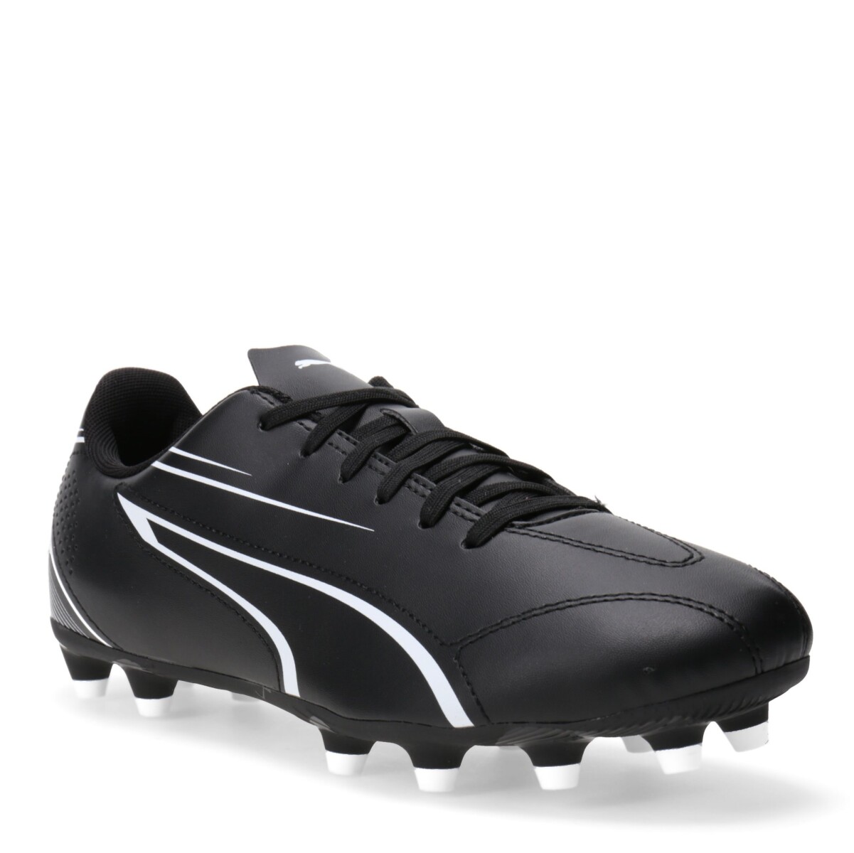 Championes de Fútbol 11 Hombre Puma Vitoria FG - Negro - Blanco 