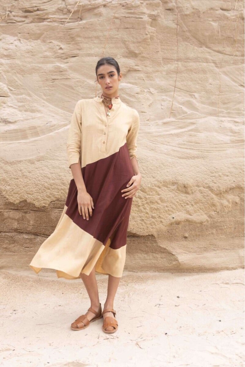 PRE VENTA Túnica Sonia - Maiz Choco 