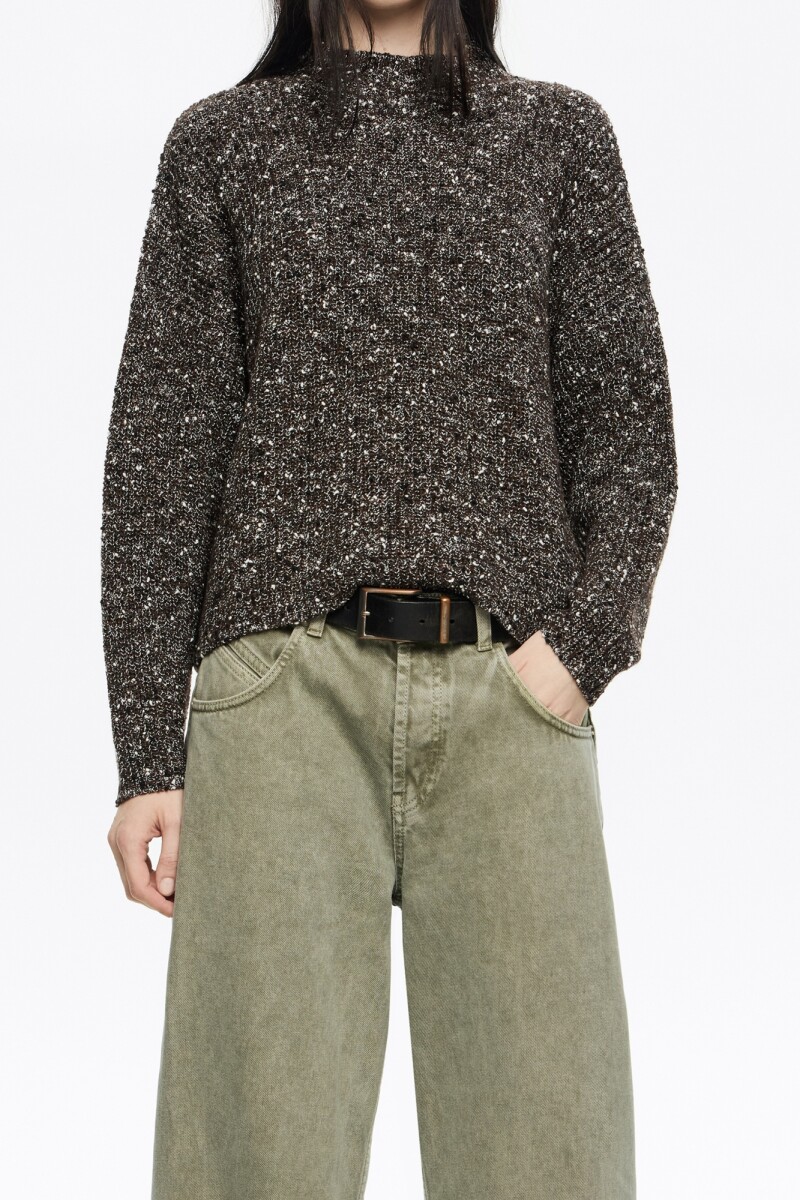 SWEATER TEJIDO Marron