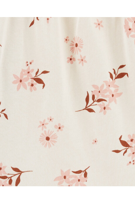 Set dos piezas calza y body de algodón Sin color