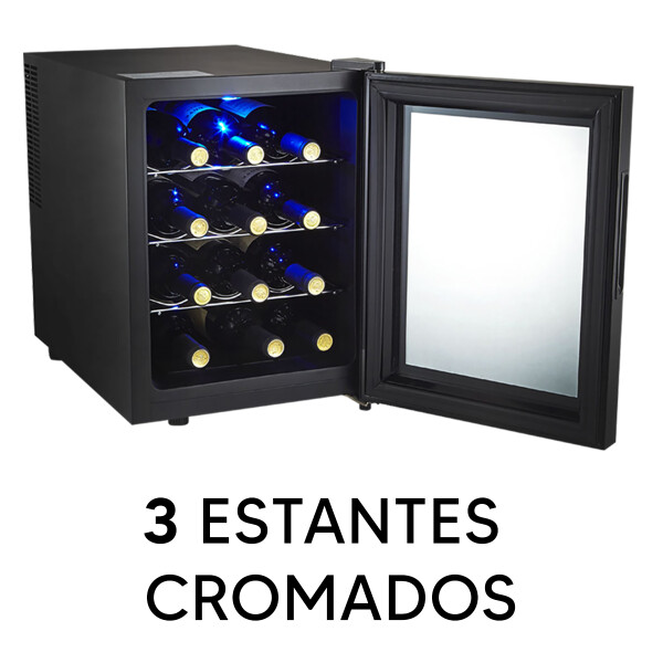 Enfriadora De Vinos Enxuta Evenx3312 12b ENFRIADORA DE VINOS ENXUTA EVENX3312 12B