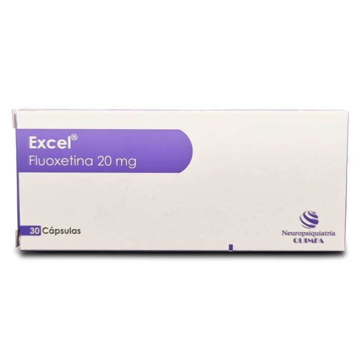 EXCEL 20 MG CJ X 30 CAPS. única