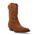 Botas de Mujer Bottero Tejana Marrón Camel