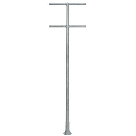 Columna Deportiva con Rack para 8 Focos 10mt Columna Deportiva con Rack para 8 Focos 10mt