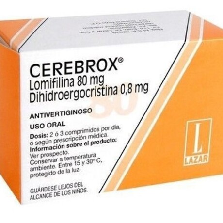 Cerebrox 80 Comprimidos Cerebrox 80 Comprimidos