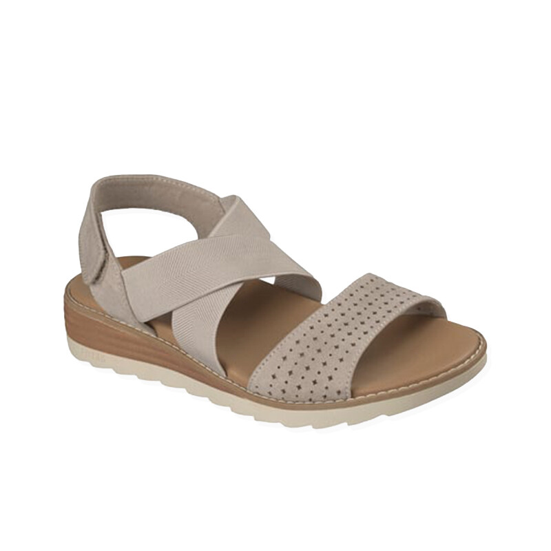 Sandalias BOBS Arch Fit Oasis - B Perf Gris