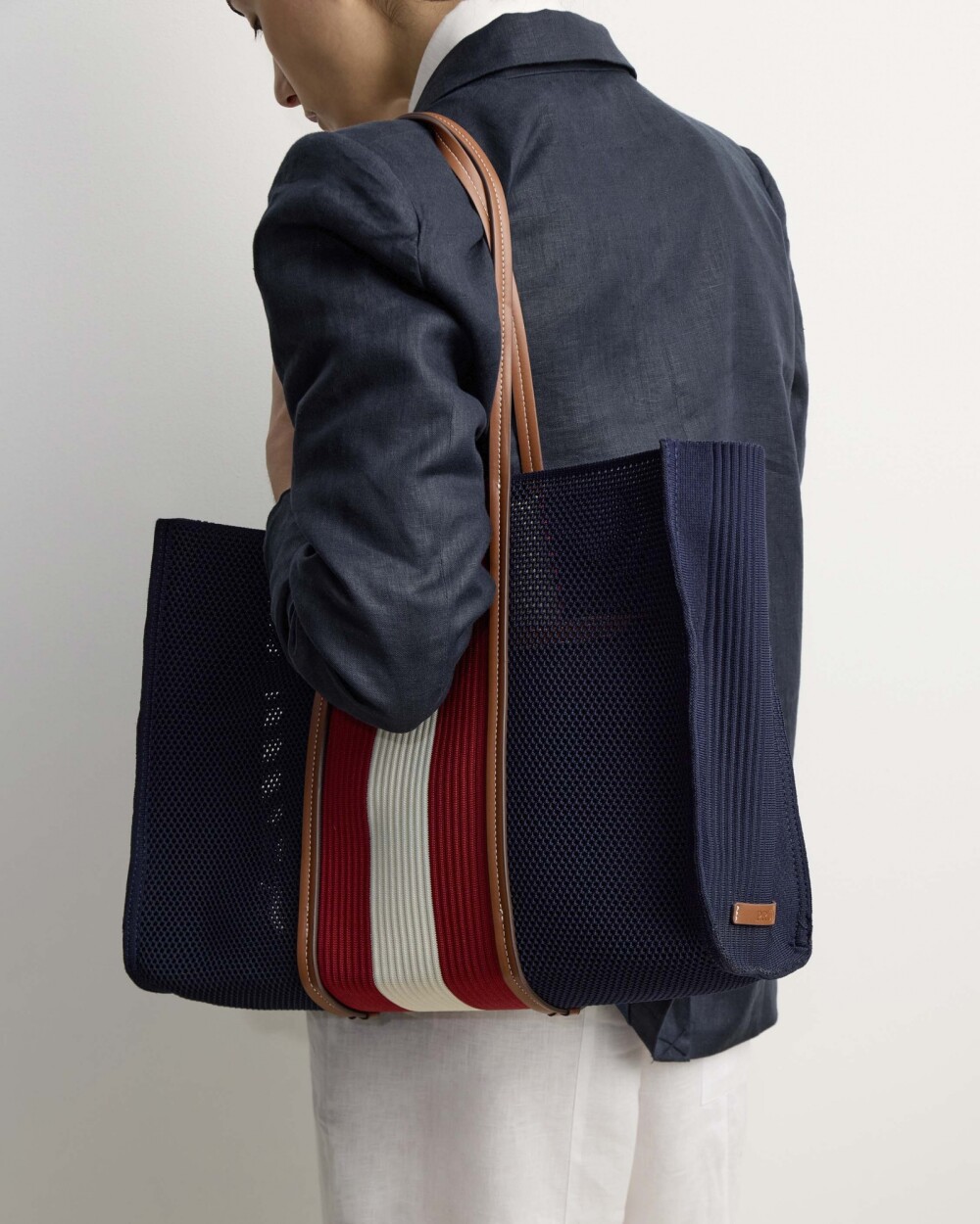 Bolso Bungalow en canvas Azul