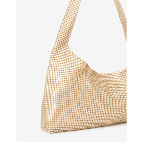 Cartera Formato Saca Dorado Mate