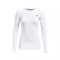 Remera Mujer Under Armour Coldgear - Black/White White