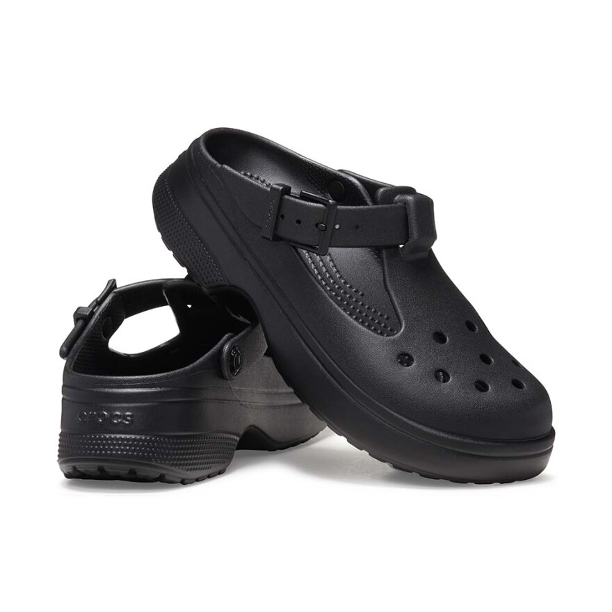 Classic Mary Jane Clog - Unisex Black