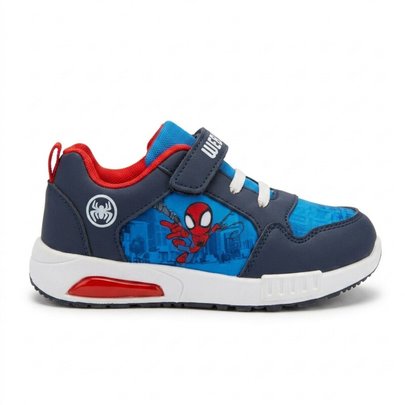 Marvel Champion Spiderman Con Luces Suela Azul
