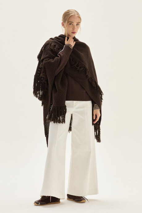 Ruana Suri Chocolate