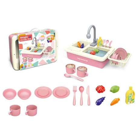 Pileta Cocina Lavavajillas Infantil Conecta al Agua Jug007005