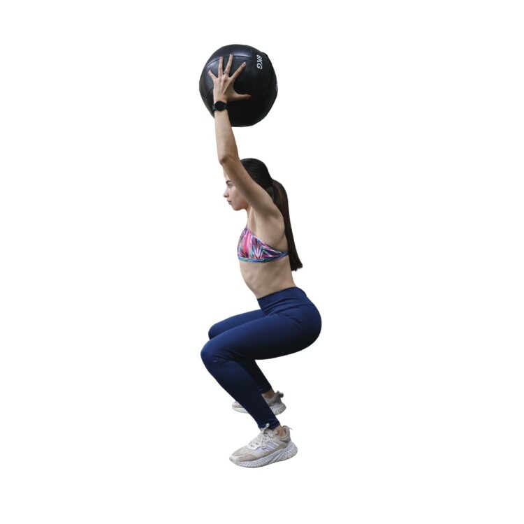 Calza Larga Tiro Alto de Lycra Modelo Básico AZUL