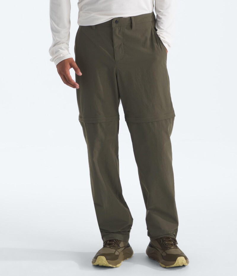 M BASIN CONVERTIBLE PANT NEW TAUPE GREEN