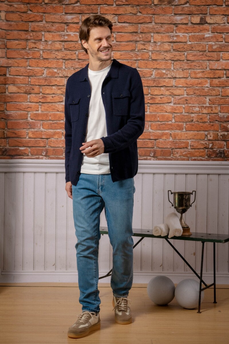 Overshirt Tomm - Azul 