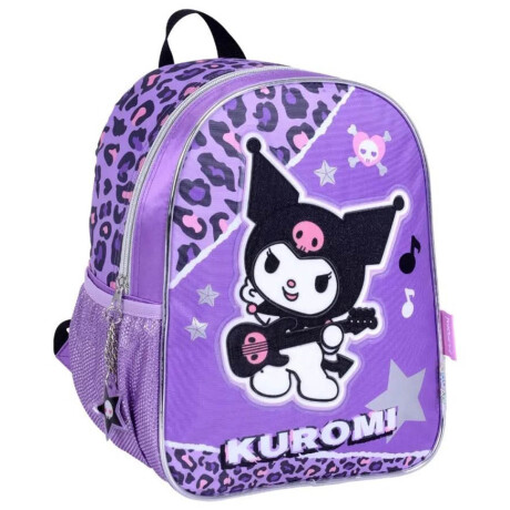 Mochila Escolar Kuromi 30cm Infantil Original Mochila Escolar Kuromi 30cm Infantil Original