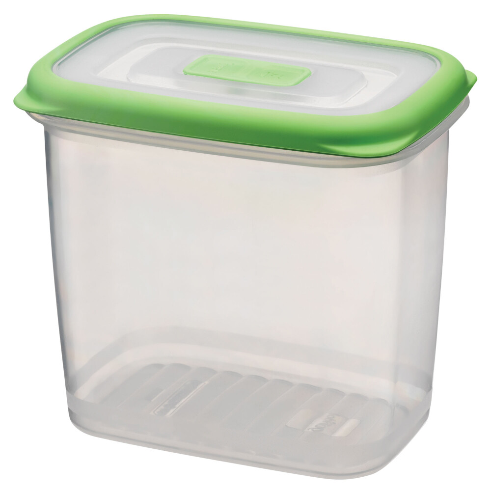 TUPPER PLASTICO TRANSPARENTE 0,9LTS