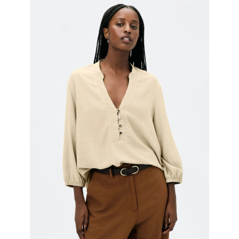 BLUSA FEM AMARELO CLARO