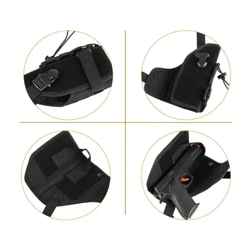 Muslera / Piernera Táctica Universal – Compatible Glock, Taurus, Beretta Muslera / Piernera Táctica Universal – Compatible Glock, Taurus, Beretta