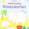 Coloreo Y Pego Dinosaurios Coloreo Y Pego Dinosaurios