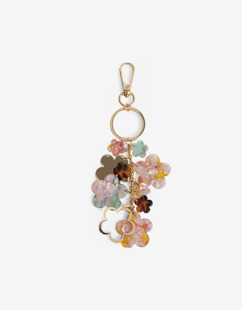 Llavero Lluvia chapas Llavero Y Bag Charm Lluvia De Flores - Combinacion Multicolor