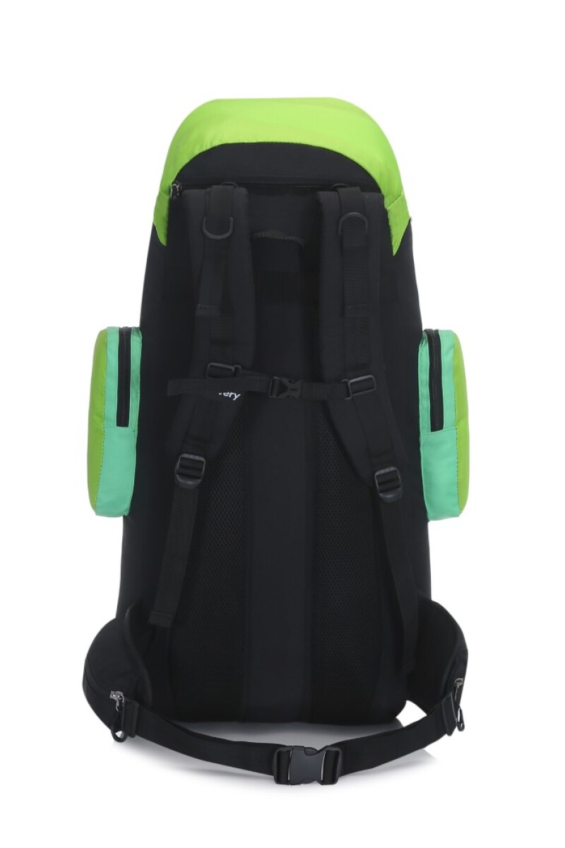 Mochila mochilera de trekking impermeable Verde