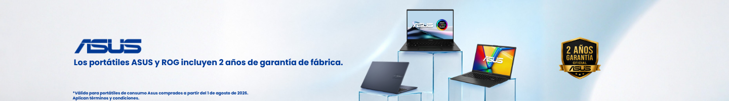 Asus 2 años de garantía