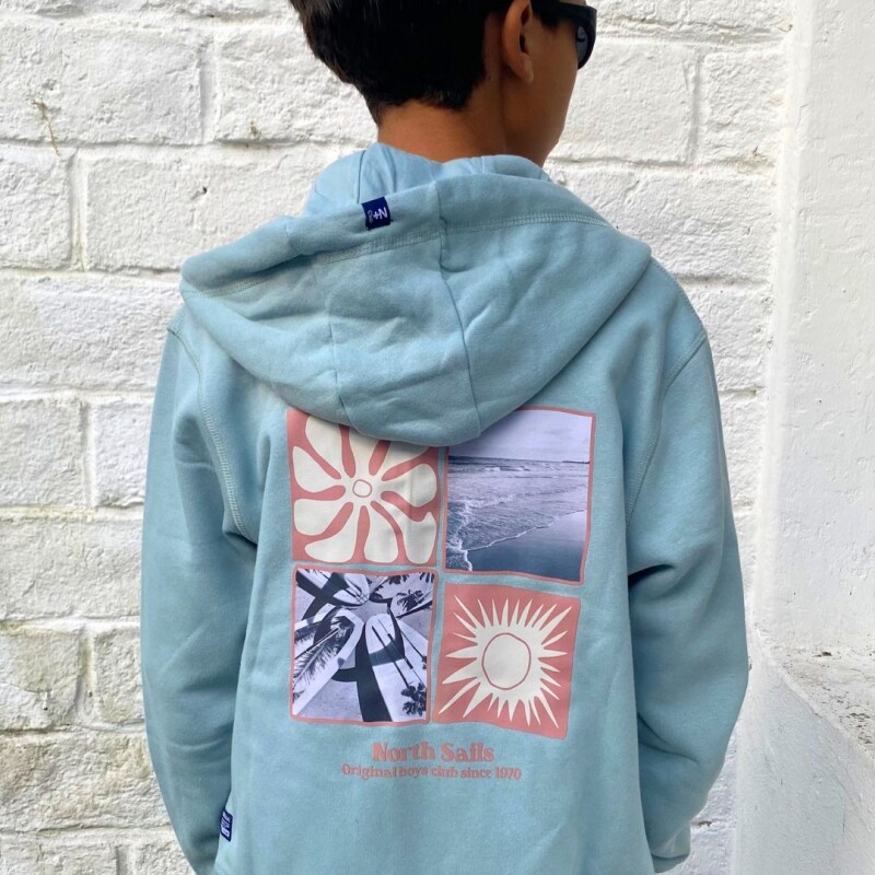 Campera con Estampa N+ Verde