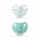 Chupete Suavinex x2 Bebés 6-18 Meses Anatómico en Silicona Verde
