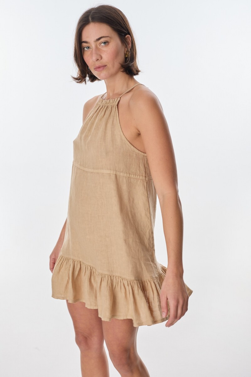 Vestido Lola Beige