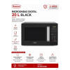 Microondas Digital Kassel 20l 700w Modelo Ks-mic20db Negro Microondas Digital Kassel 20l 700w Modelo Ks-mic20db Negro