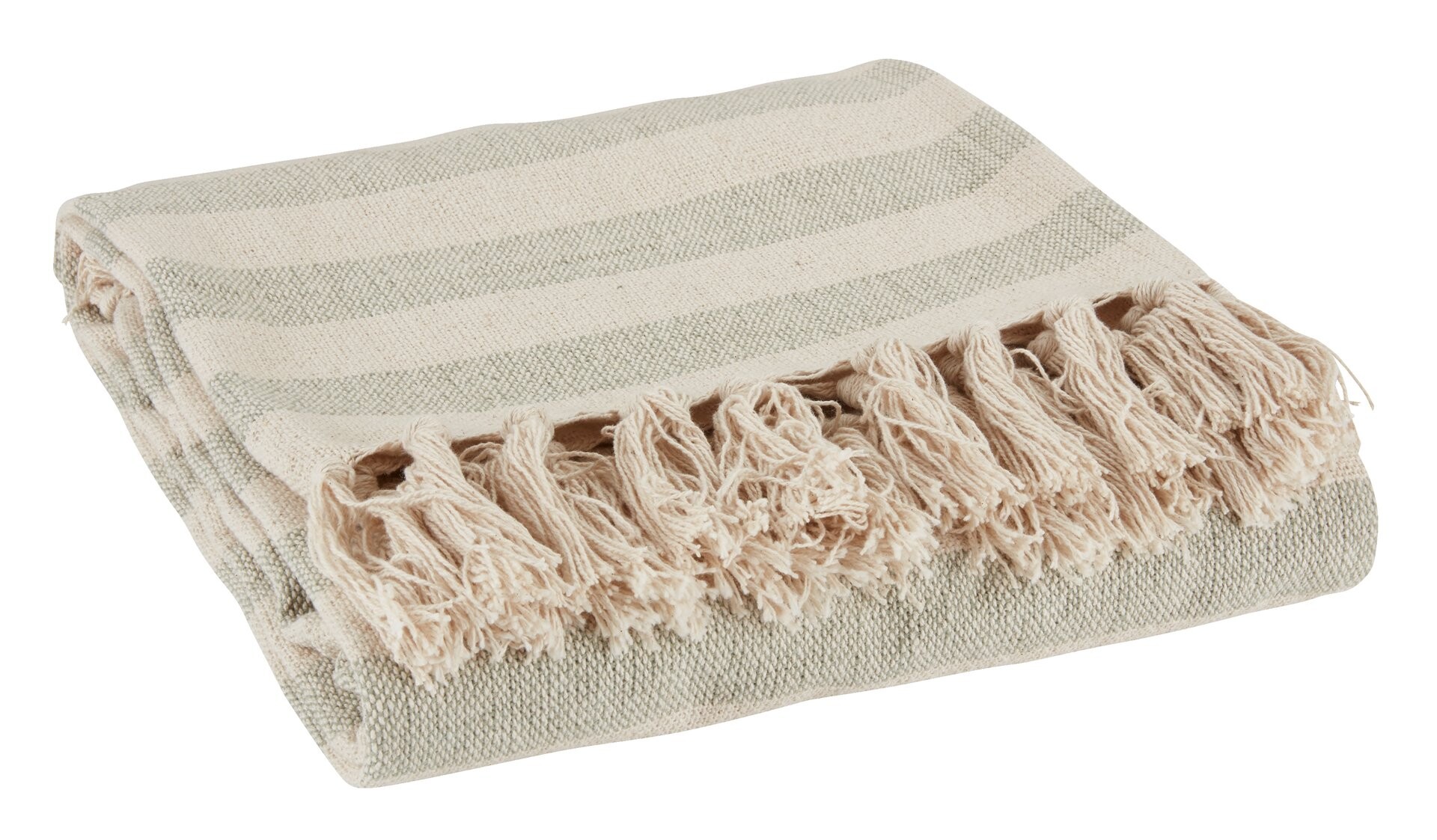 Manta throw AMASONLILJE 130x170 verde/beige 