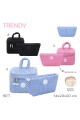 Set Necessaire Trendy Rosado