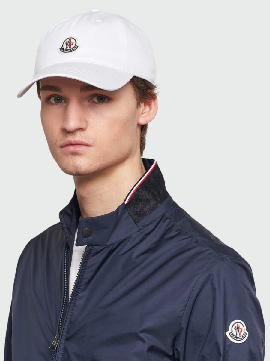 Moncler -Gorro con visera de algodón - 0 