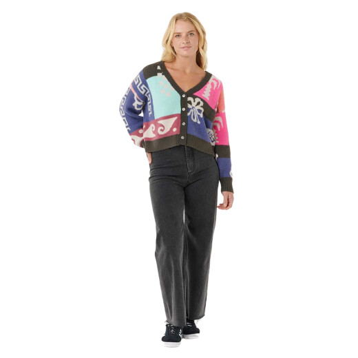 Buzo Rip Curl Keepsakes Jacquard Cardi Buzo Rip Curl Keepsakes Jacquard Cardi