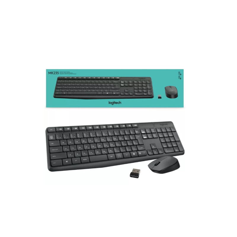 Combo Logitech Mk235 Inalambrico Combo Logitech Mk235 Inalambrico