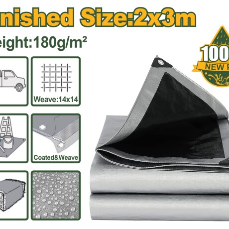 LONA IMPERMEABLE 3X2 GRIS REFOR JADEVER LONA IMPERMEABLE 3X2 GRIS REFOR JADEVER
