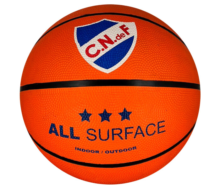 Pelota Nacional Basket Naranja/Negro