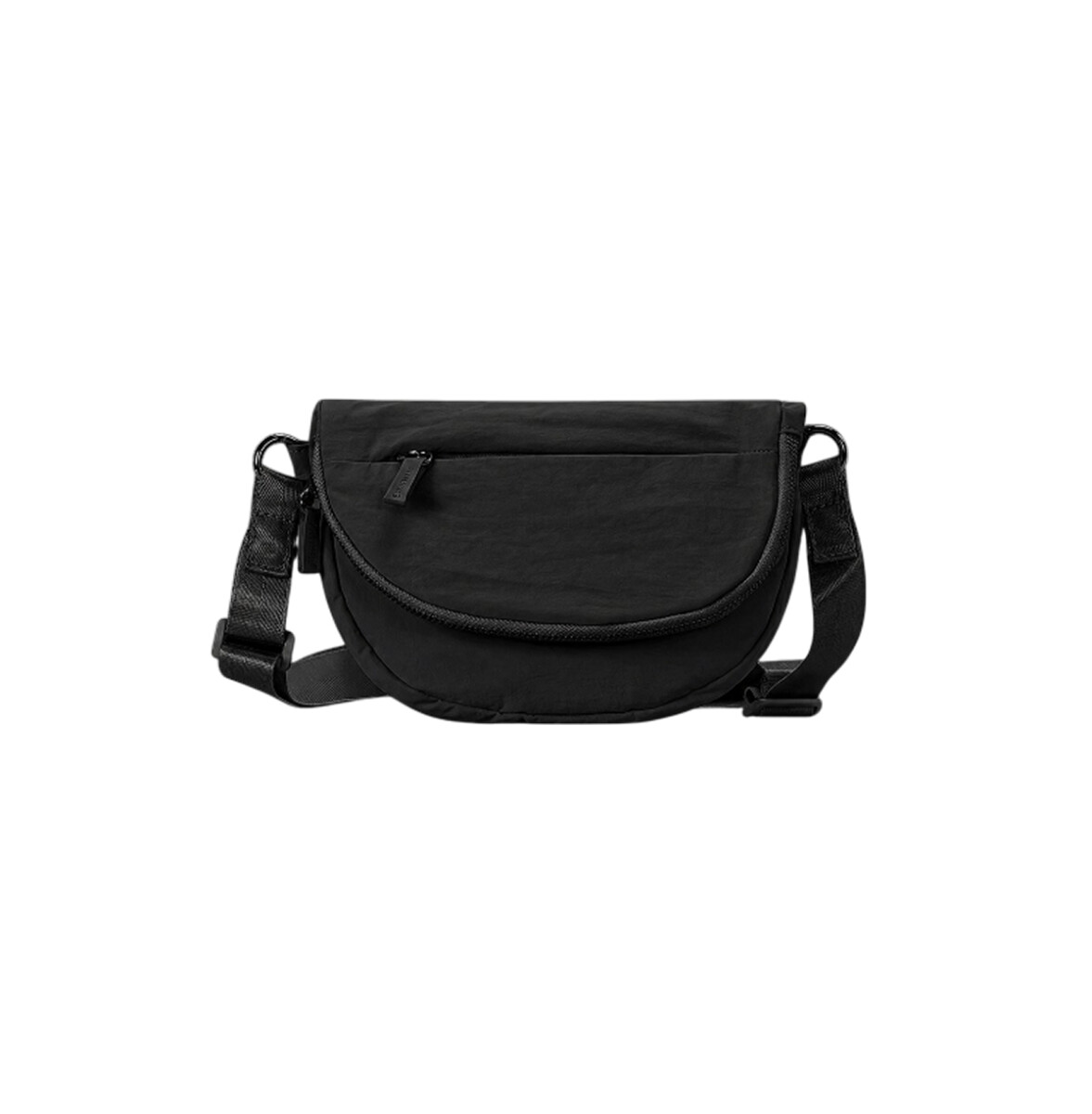 Riñonera Bandolera ajustable con bolsillos - Negro 