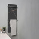 CALIENTA TOALLAS ELECTRICO DE ACERO INOXIDABLE 304 NEGRO 30X90X6 CM 93W 000
