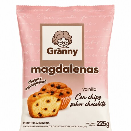 MAGDALENAS GRANNY (03) CHIPS 225GRS (ENVASADAS INDIVIDUAL) MAGDALENAS GRANNY (03) CHIPS 225GRS (ENVASADAS INDIVIDUAL)