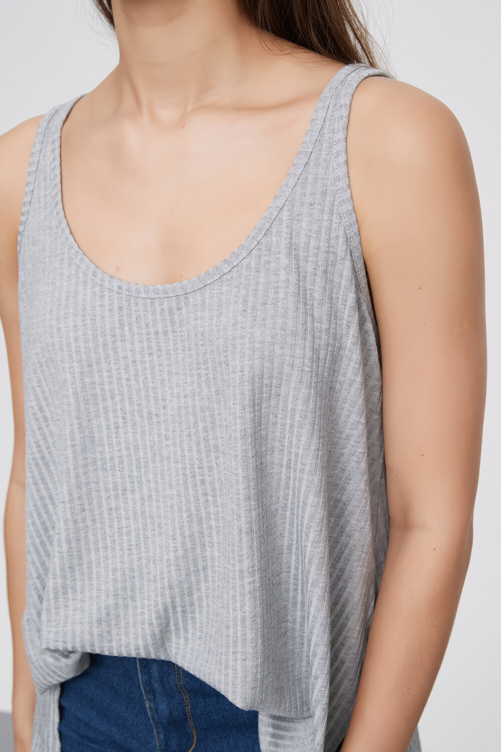 Musculosa Joris Gris Melange Medio