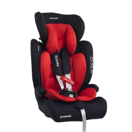 Booster Butaca Silla de Auto Bebesit Suzuka 9 a 36 Kgs ROJO