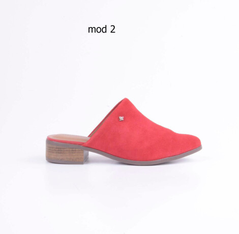 Zueco Bajo Rojo