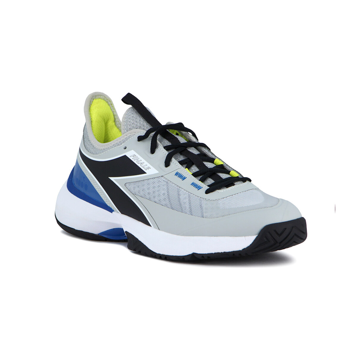 Diadora Calzado Deportivo Tennis FINALE AG - Man - Gris-Negro 