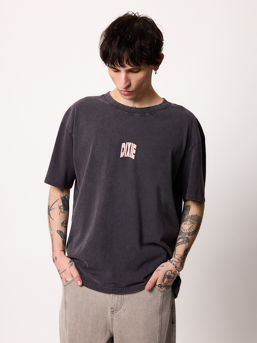 T-SHIRT M/C TRISHAR DIXIE Negro