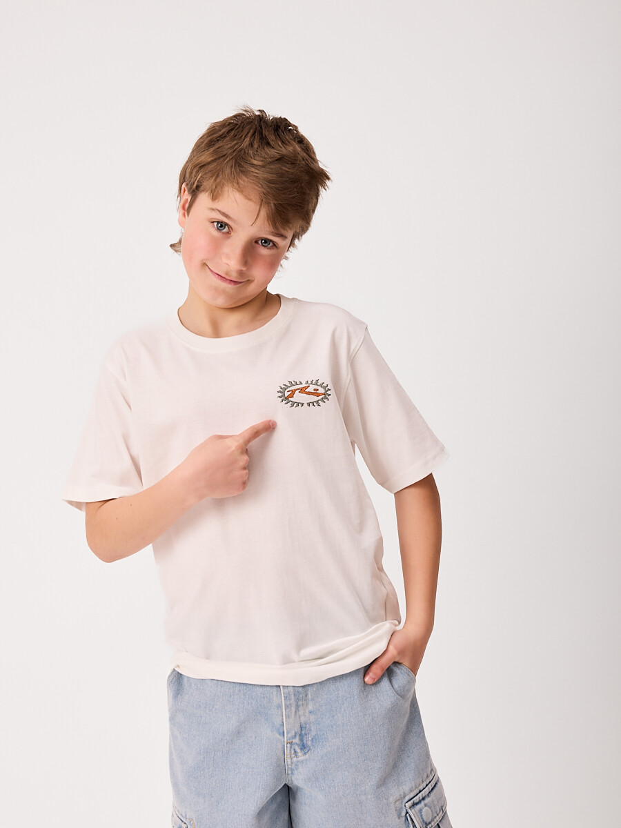 T-SHIRT MAVER TEEN RUSTY - Crudo 